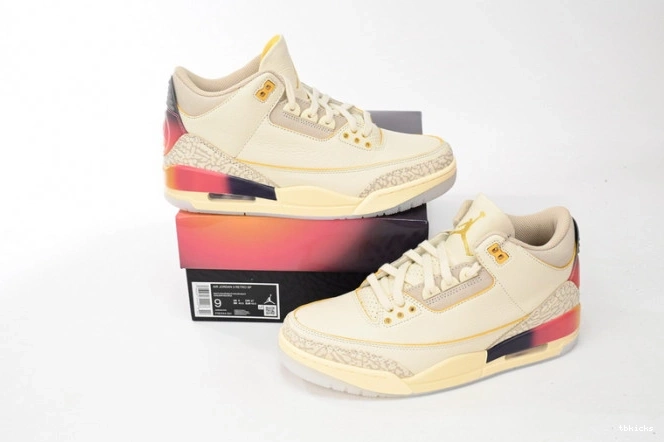 Rep TB Balvin Medellin J 3 Jordan x Sunset Air FN0344-901 0728